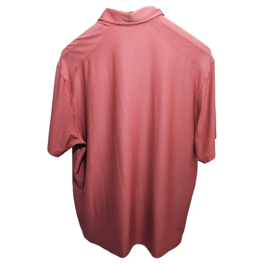 Nike Tiger Woods Collection Dri-FIT Golf Polo Shirt Mens XXL Red Rose 509159-632
